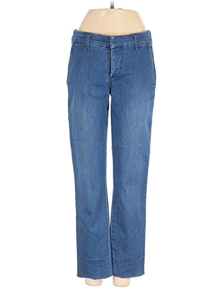 Pre-owned Frank & Eileen Jeans In Blue