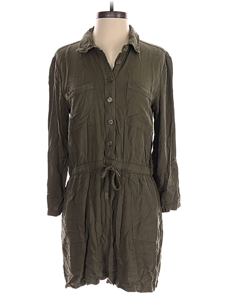 Pre-owned Maurices Romper In Green