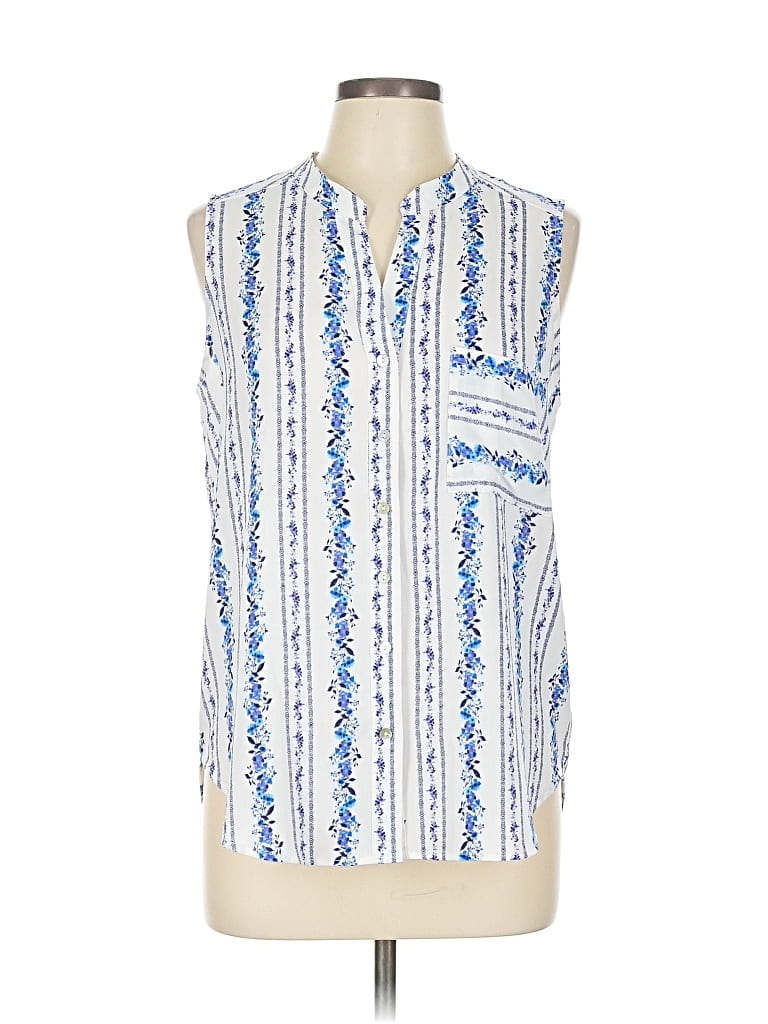 Pre-owned Alice Blue Sleeveless Blouse In Blue