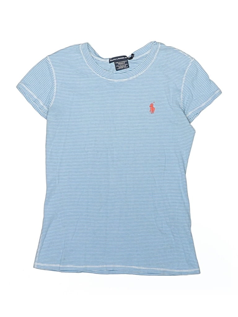 Pre-owned Ralph Lauren Sport Kids' Short Sleeve T-shirt In Blue