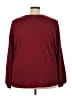 Torrid Burgundy Long Sleeve Blouse Size 5X Plus (5) - photo 2