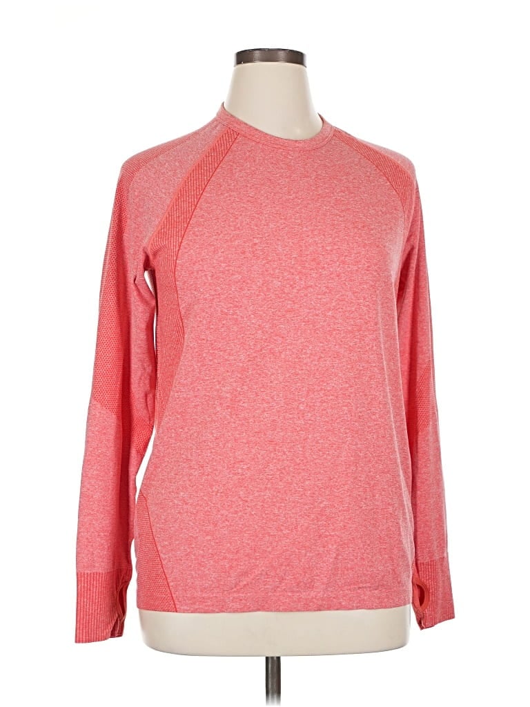 Pre-owned Bcg Long Sleeve T-shirt In Red