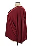 Torrid Burgundy Long Sleeve Blouse Size 5X Plus (5) - photo 5