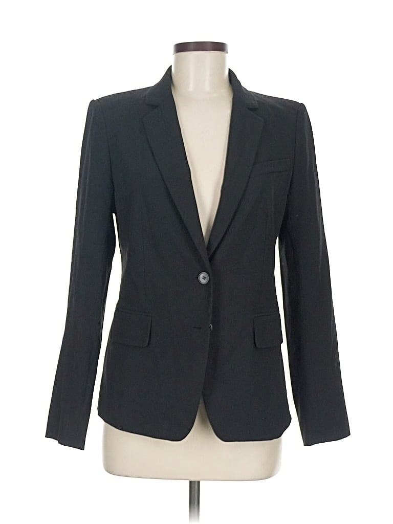 Pre-owned Ann Taylor Blazer Jacket In Black