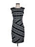 Jax Graphic Gray Cocktail Dress Size 2 - photo 1