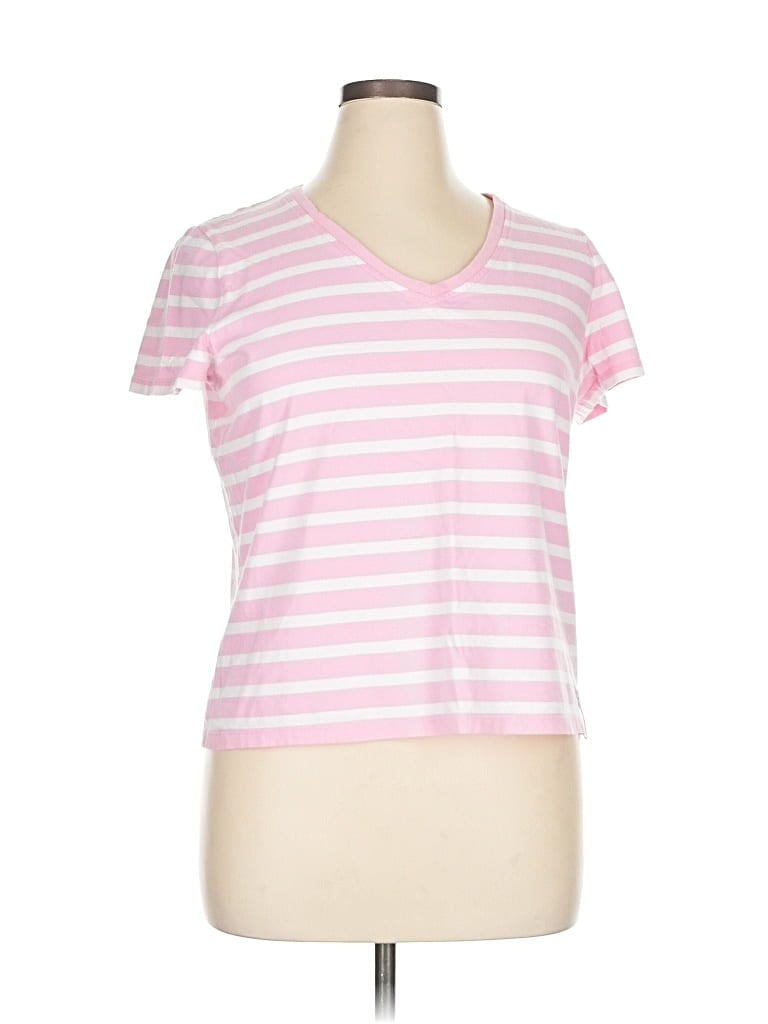 Pre-owned Polo Ralph Lauren Short Sleeve T-shirt In Pink