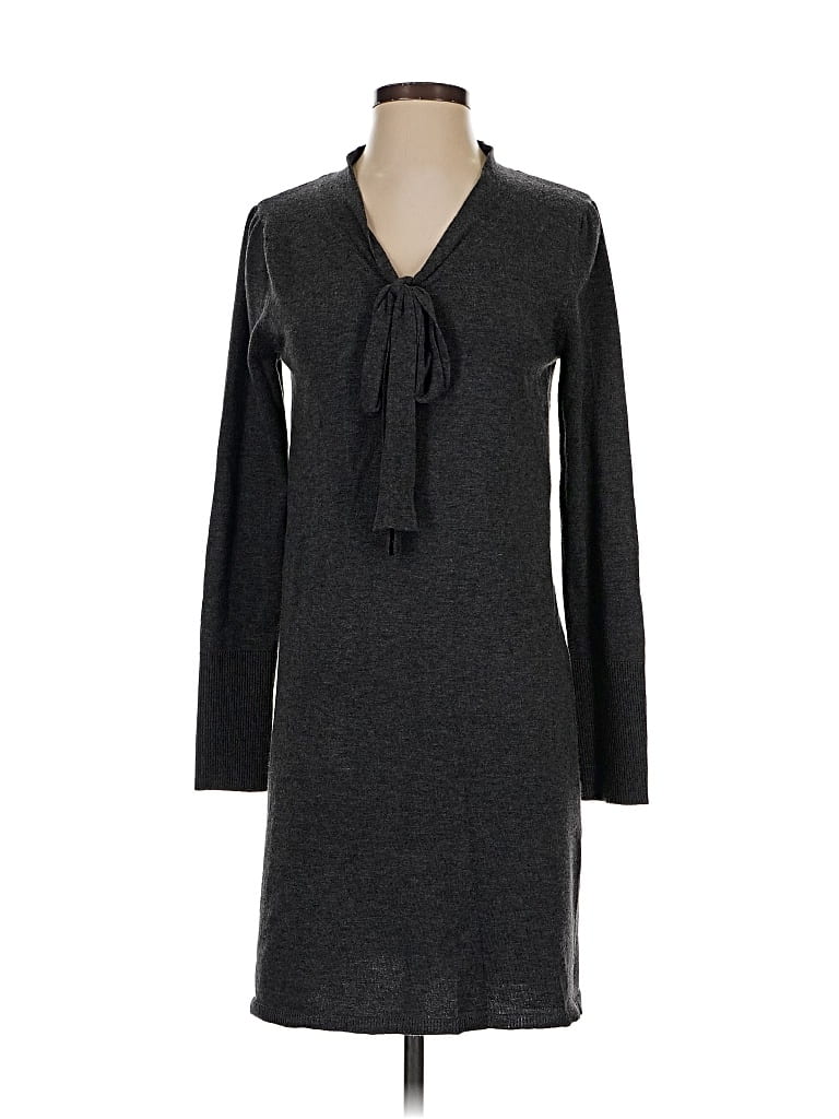 Pre-owned Max Studio Casual Dress In Gray