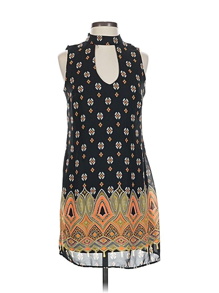 Pre-owned Crystal Sky Casual Dress In Blue