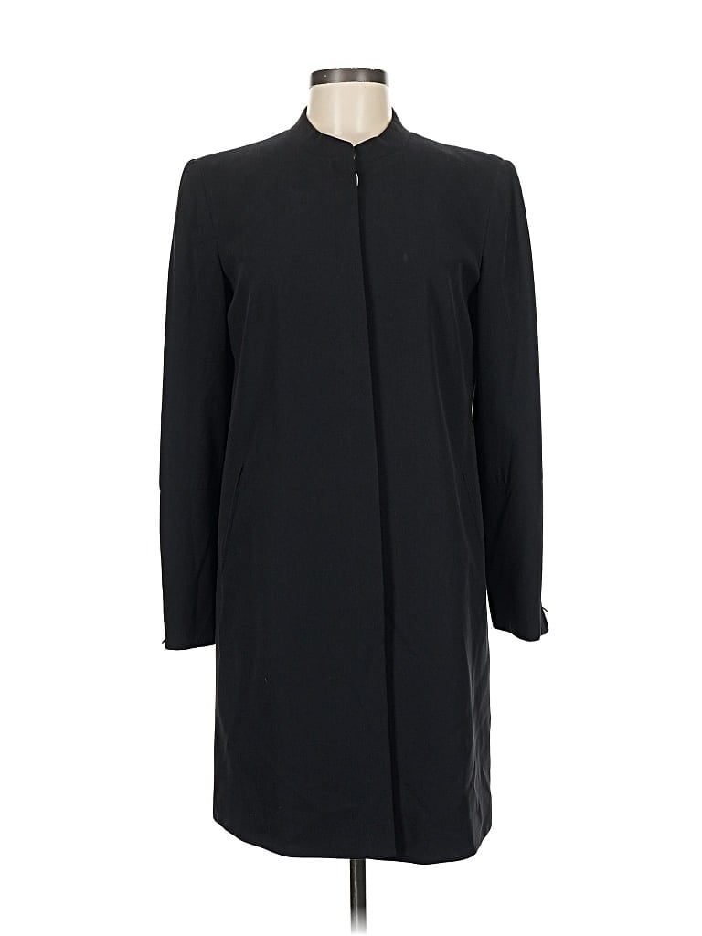 Pre-owned Giorgio Armani Coat In Black