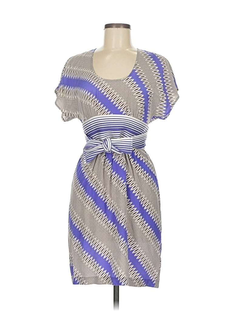 Pre-owned Plenty By Tracy Reese Casual Dress In Gray