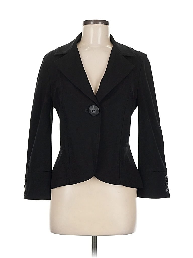 Pre-owned Cabi Blazer Jacket In Black