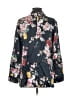 Arrive 100% Rayon Floral Blue Blazer Size XS - photo 2
