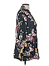 Arrive 100% Rayon Floral Blue Blazer Size XS - photo 4