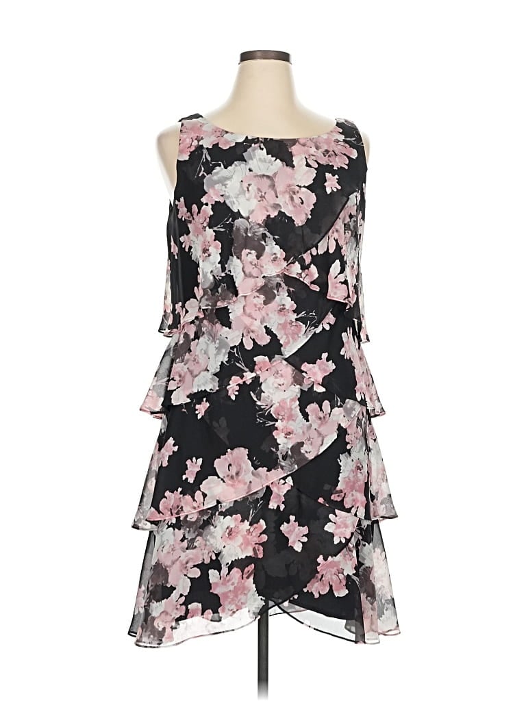 Pre-owned Sl Fashions Cocktail Dress In Black