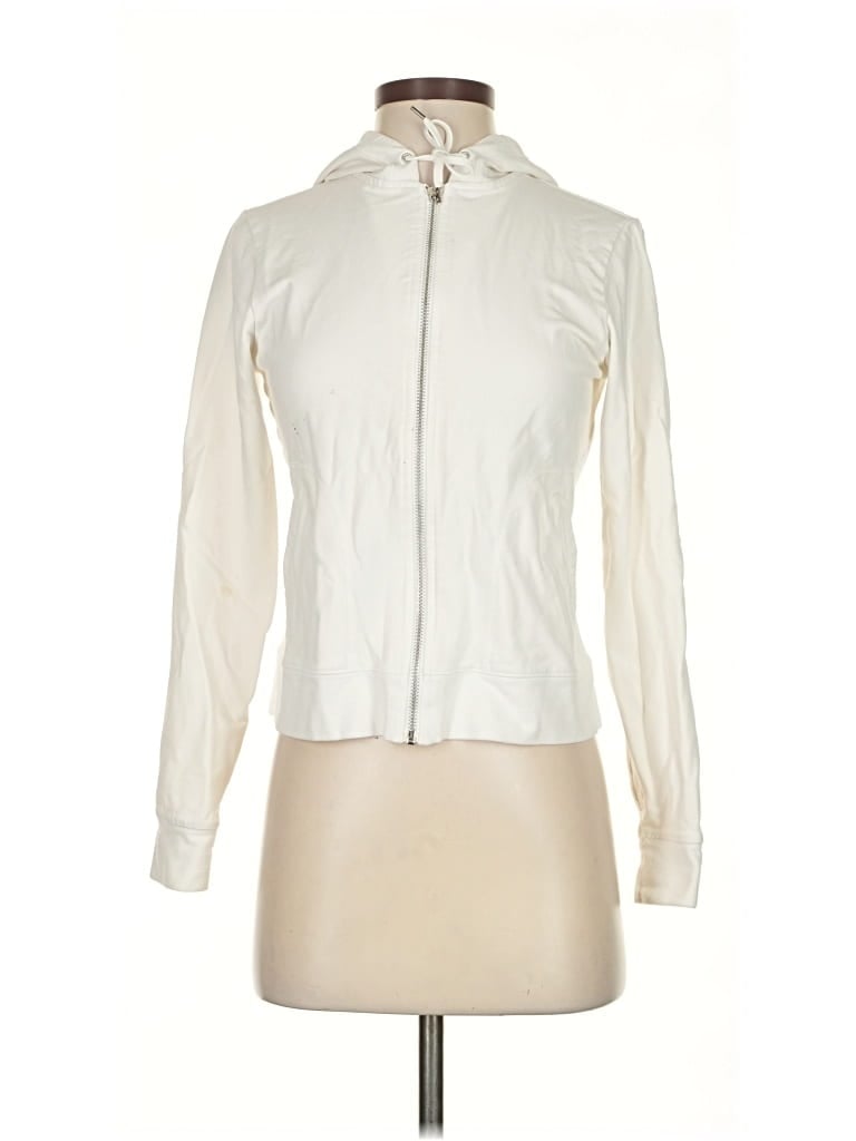 Pre-owned Gap Cardigan Sweater In White