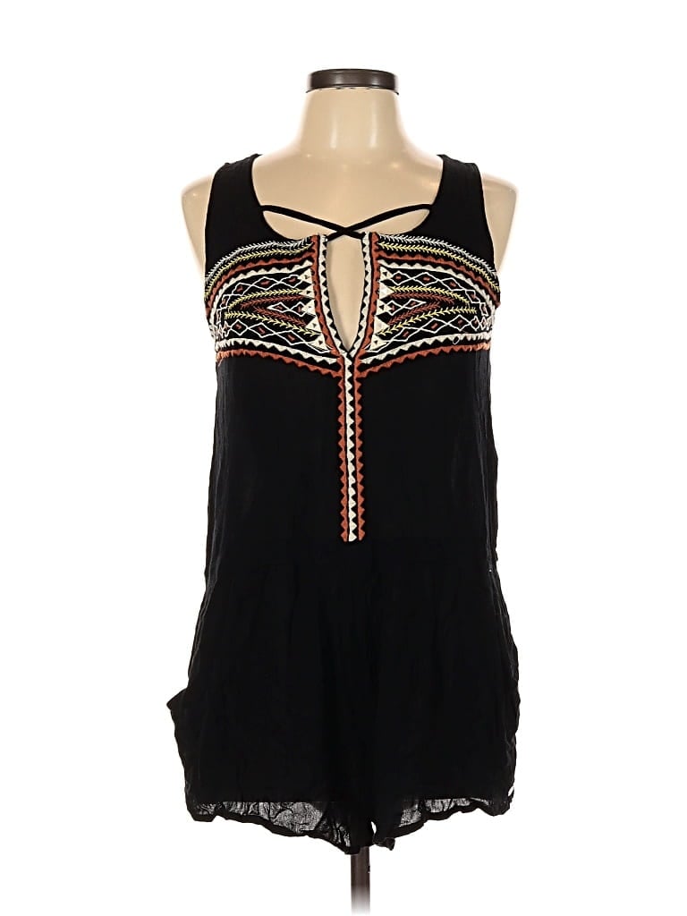 Pre-owned Rip Curl Romper In Black