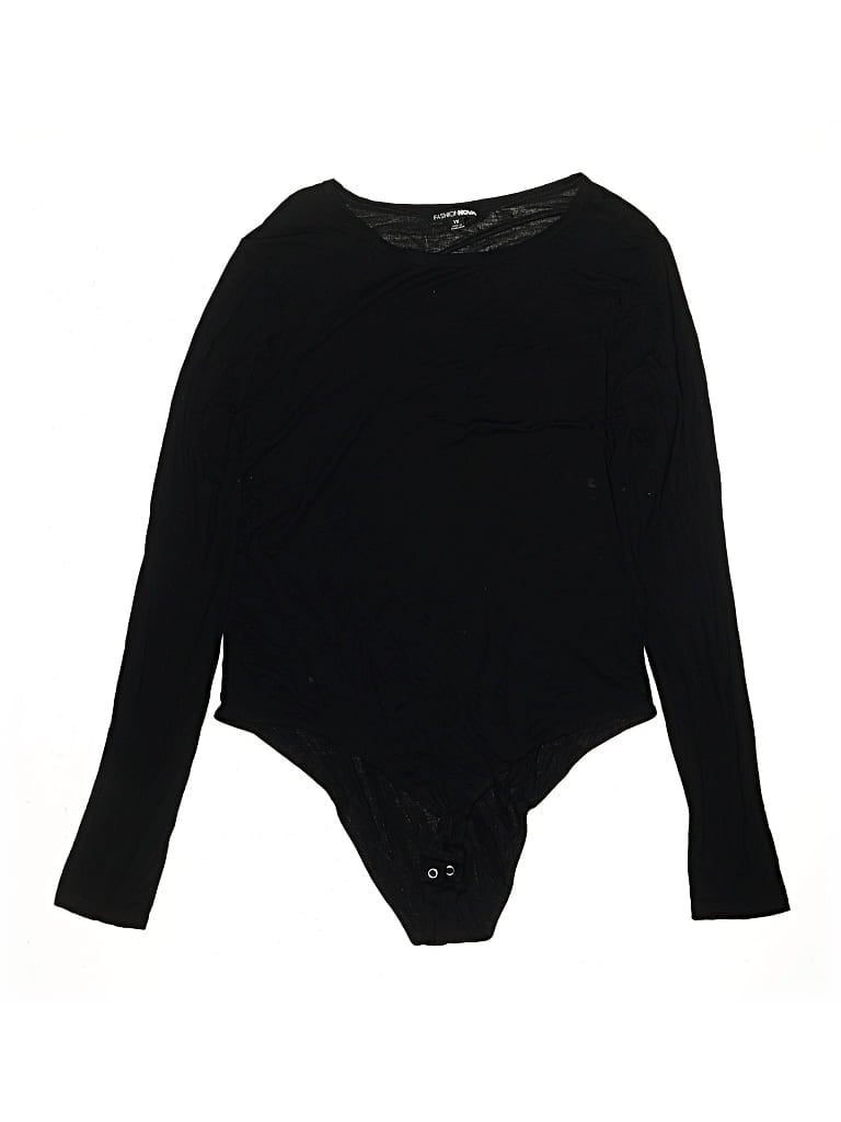 Pre-owned Fashion Nova Bodysuit In Black