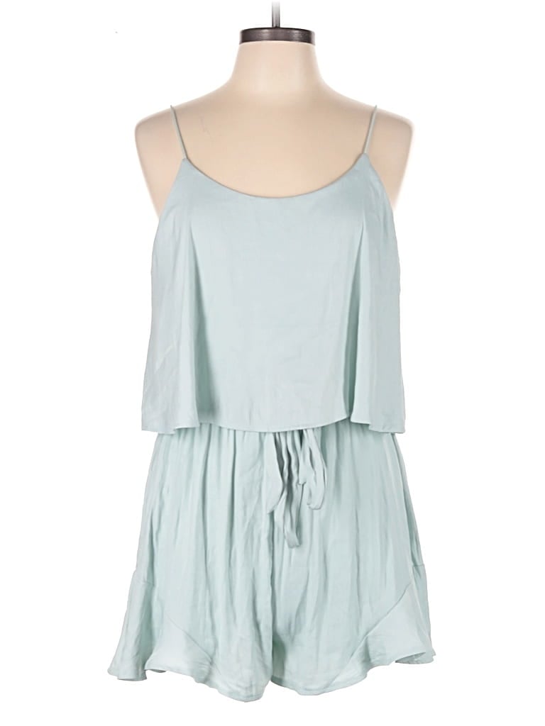 Pre-owned She + Sky Romper In Blue
