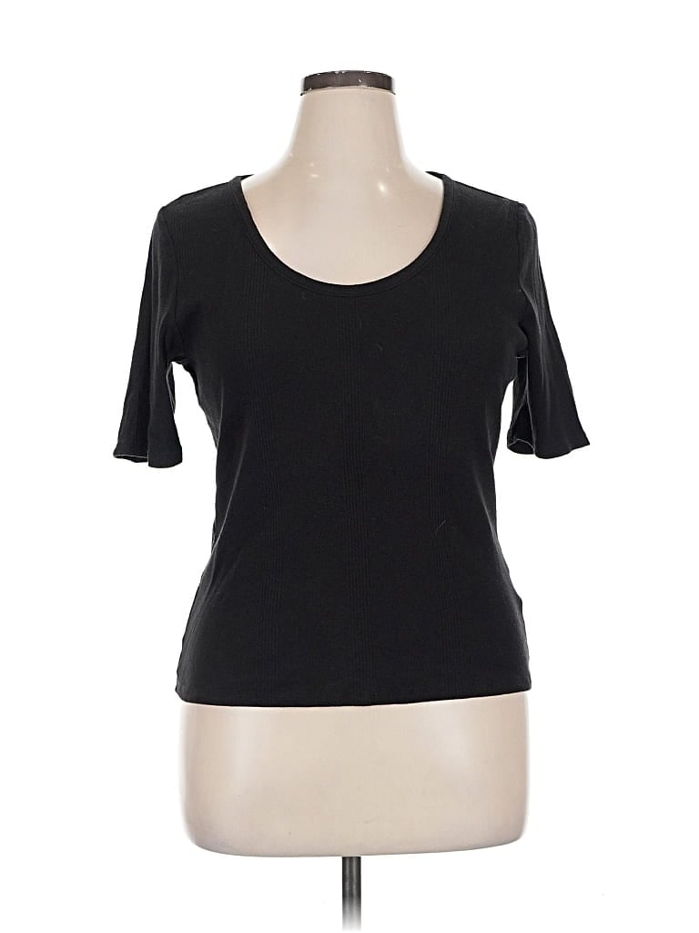 Pre-owned Everlane Short Sleeve T-shirt In Black