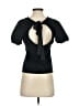 J.Crew Black Short Sleeve Top Size S - photo 2