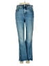 Madewell Stripes Blue Jeans Size 26 waist - photo 1