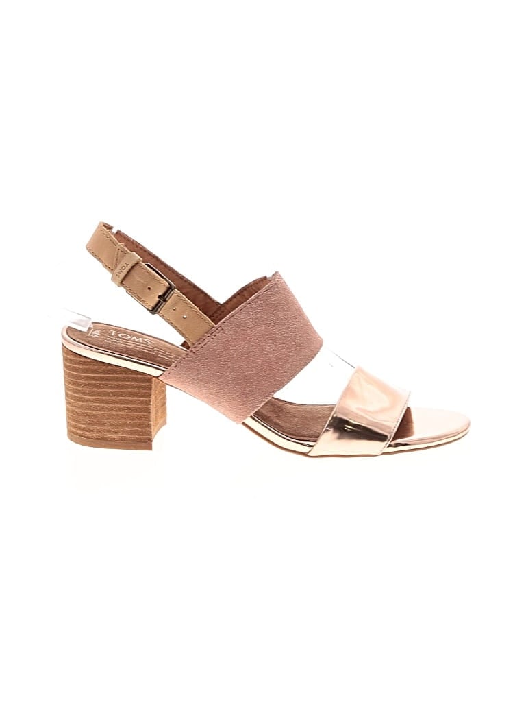 Pre-owned Toms Mule/clog In Brown