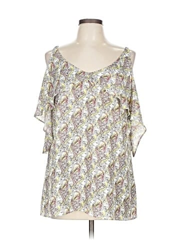 Belle + Sky 3/4 Sleeve Blouse (view 1)