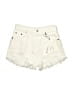 Zara Ivory Denim Shorts Size 2 - photo 1