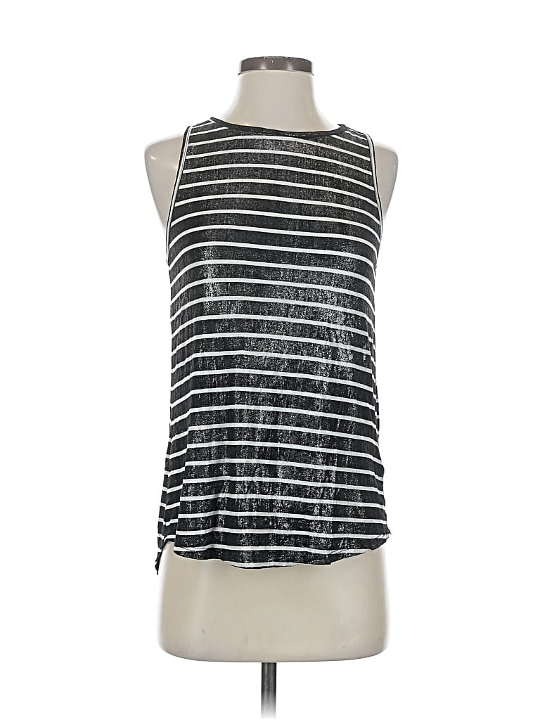 Pre-owned Guess Sleeveless Top Silver Halter Neckline Tops