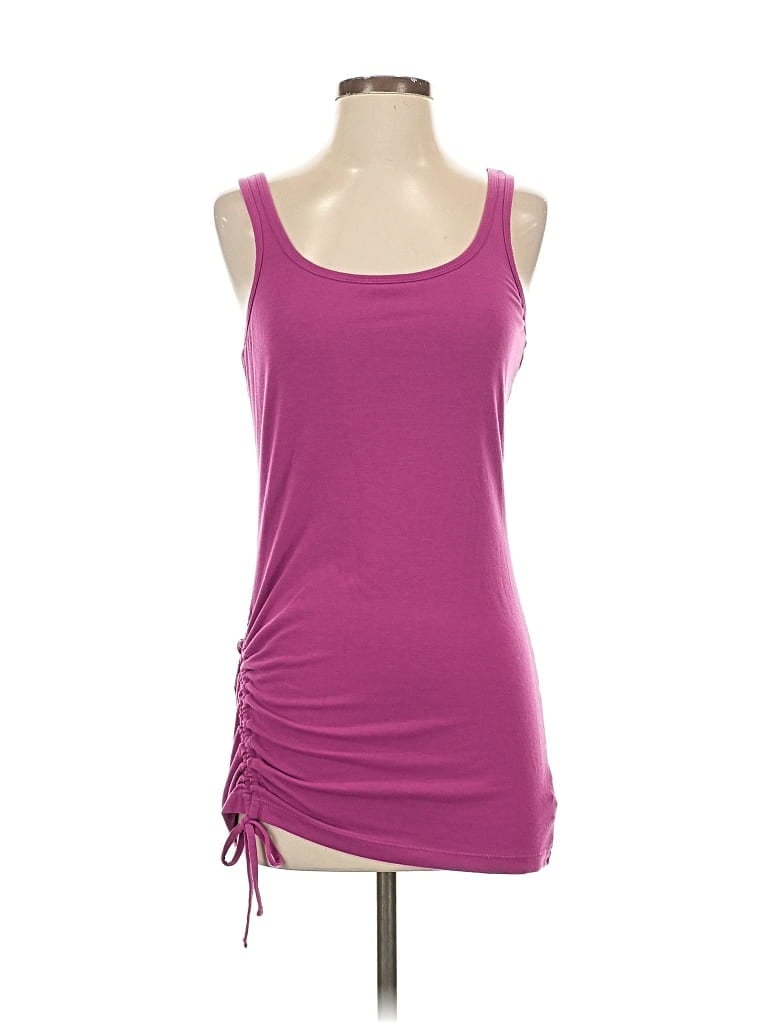 Pre-owned Prana Tank Top Purple Strapless Neckline Tops
