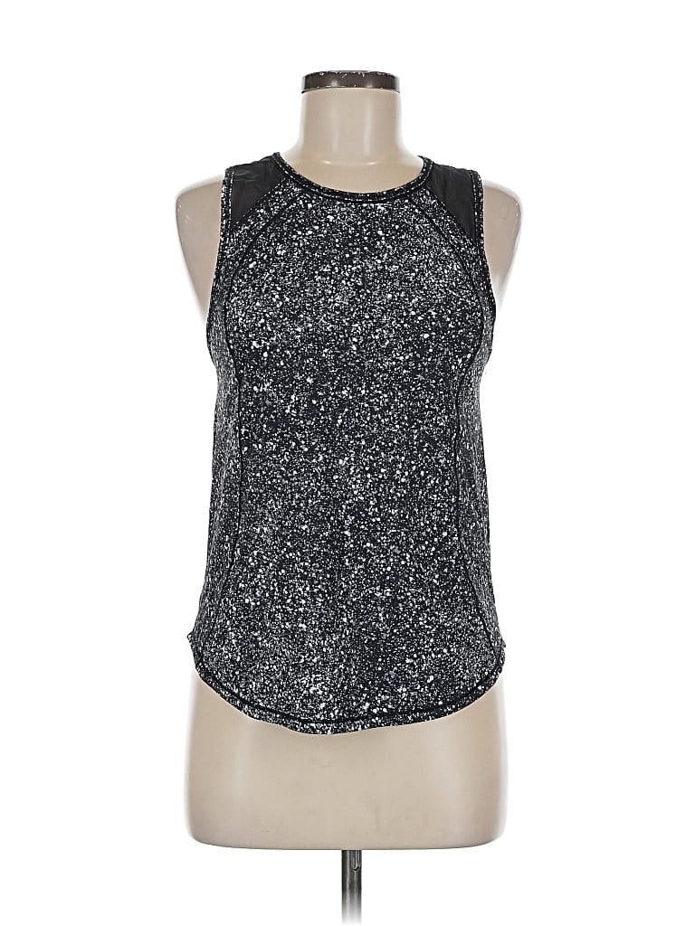Pre-owned Lululemon Athletica Active Tank Top In Silver