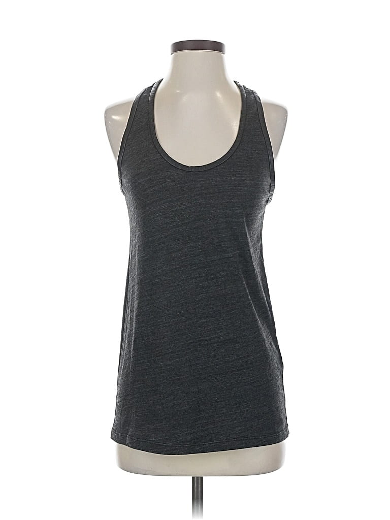 Pre-owned 7 For All Mankind Active Tank Top In Gray