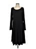 iris Solid Black Casual Dress Size S - photo 1