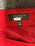 Talbots Solid Burgundy Formal Skirt Size 12 - photo 4