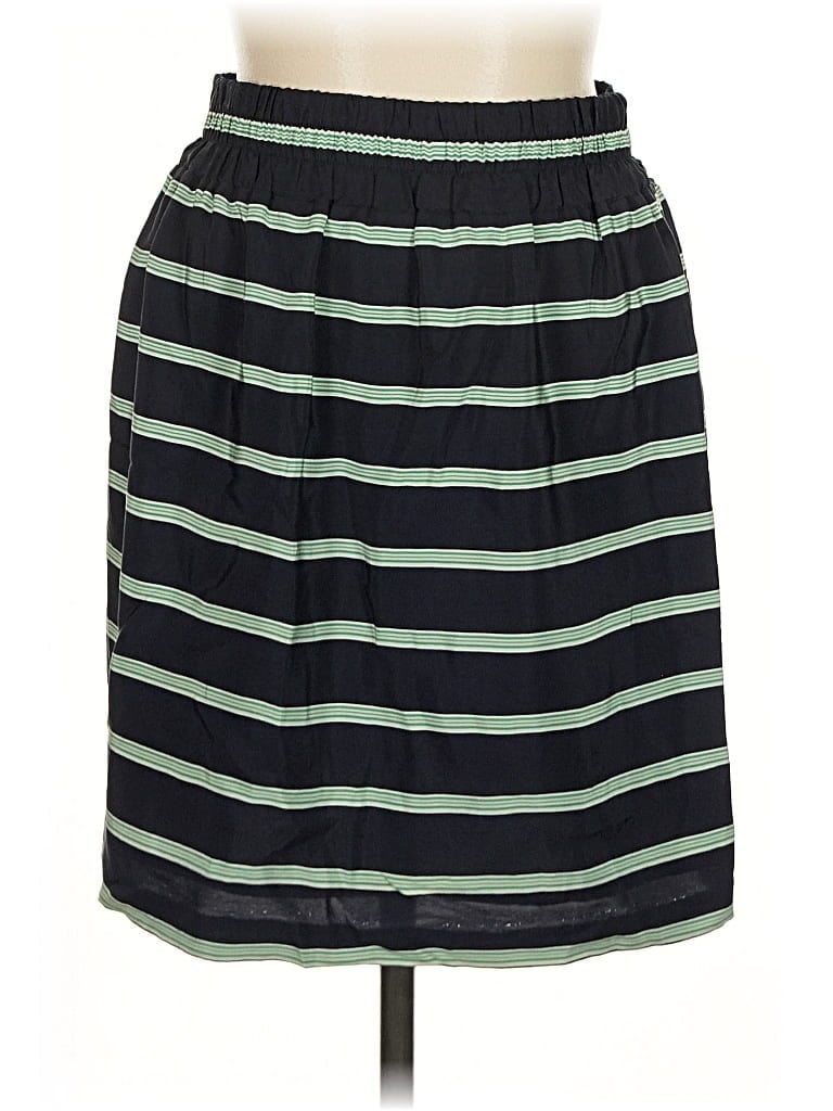 Pre-owned Club Monaco Silk Skirt In Green
