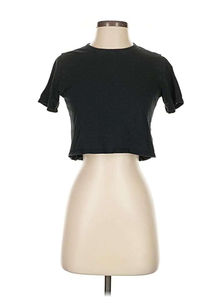 Pre-owned Everlane Short Sleeve T-shirt In Black