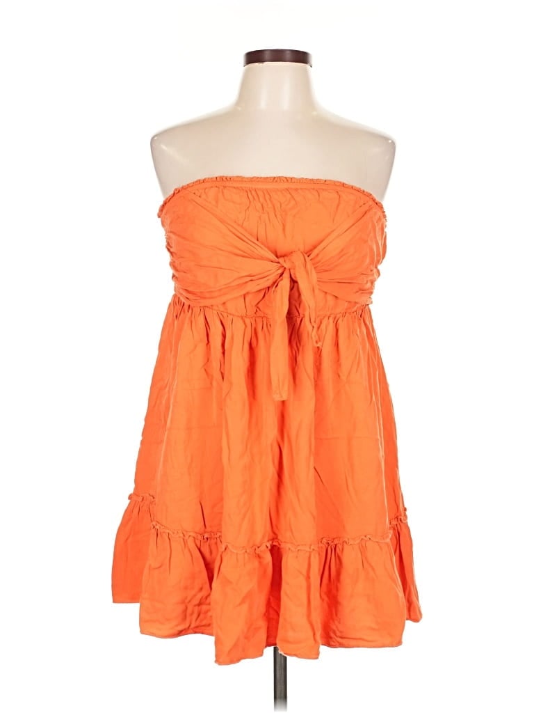 Pre-owned Shein Cocktail Dress In Orange