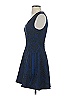 BCBGMAXAZRIA Paisley Blue Cocktail Dress Size 0 - photo 5