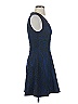 BCBGMAXAZRIA Paisley Blue Cocktail Dress Size 0 - photo 4