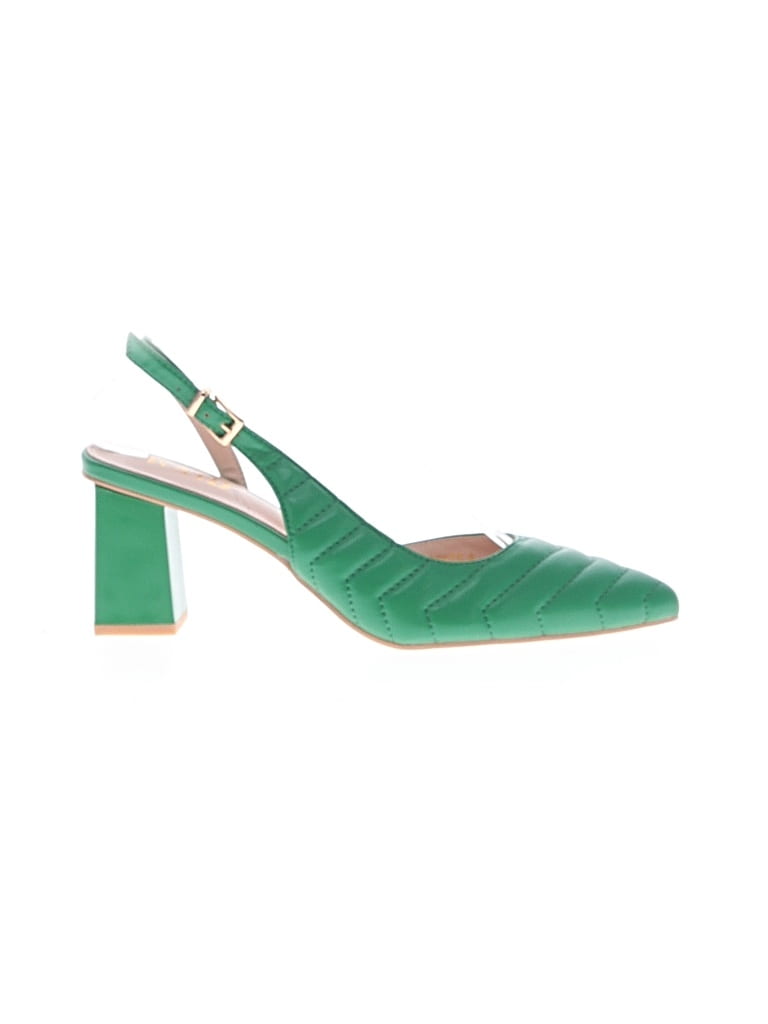 Pre-owned Raid Heels In Green