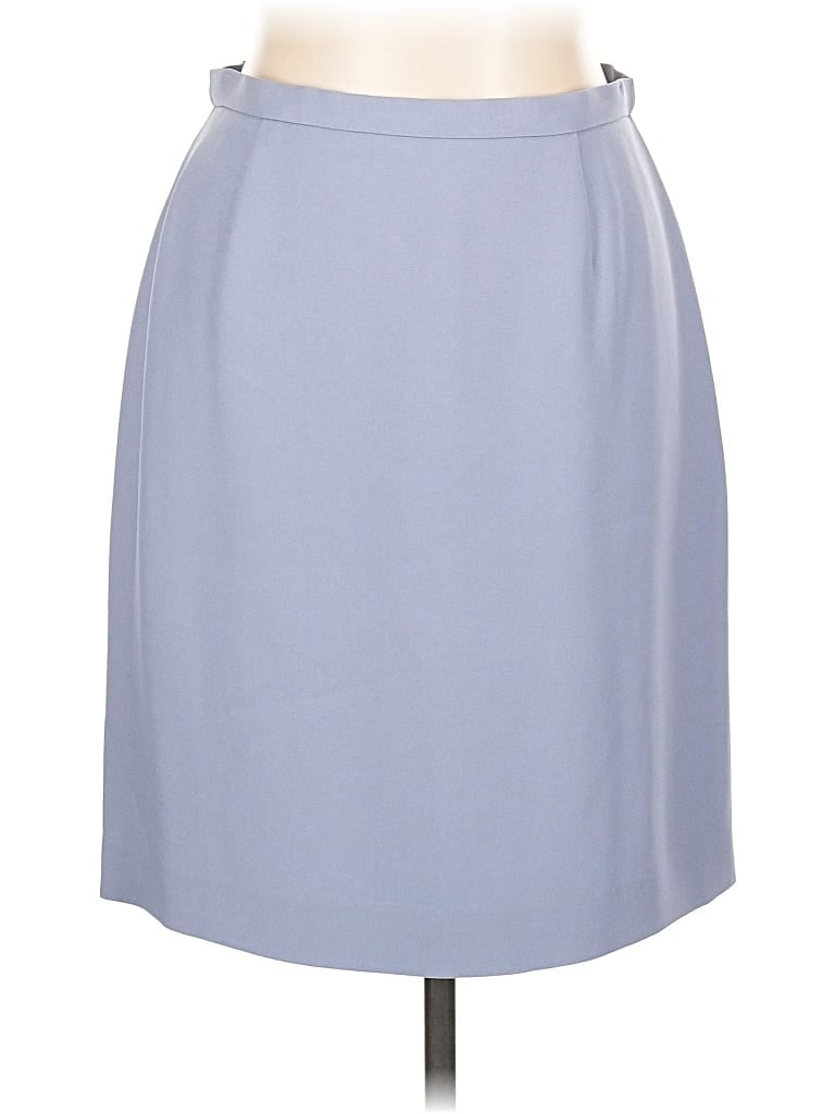Pre-owned Preview Collection Formal Skirt In Gray
