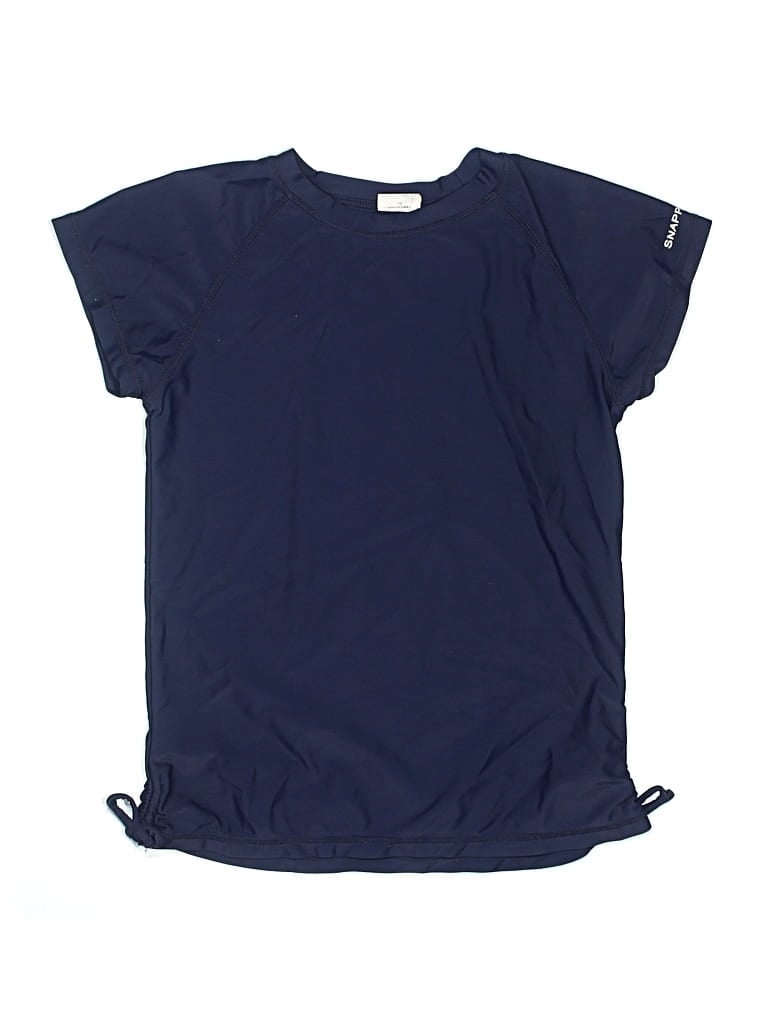 Pre-owned Snapper Rock Kids' Rash Guard In Blue