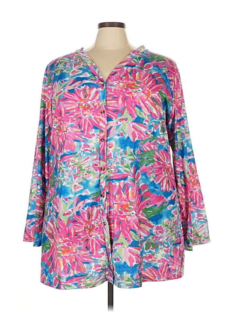 Pre-owned Unbranded Poncho In Pink