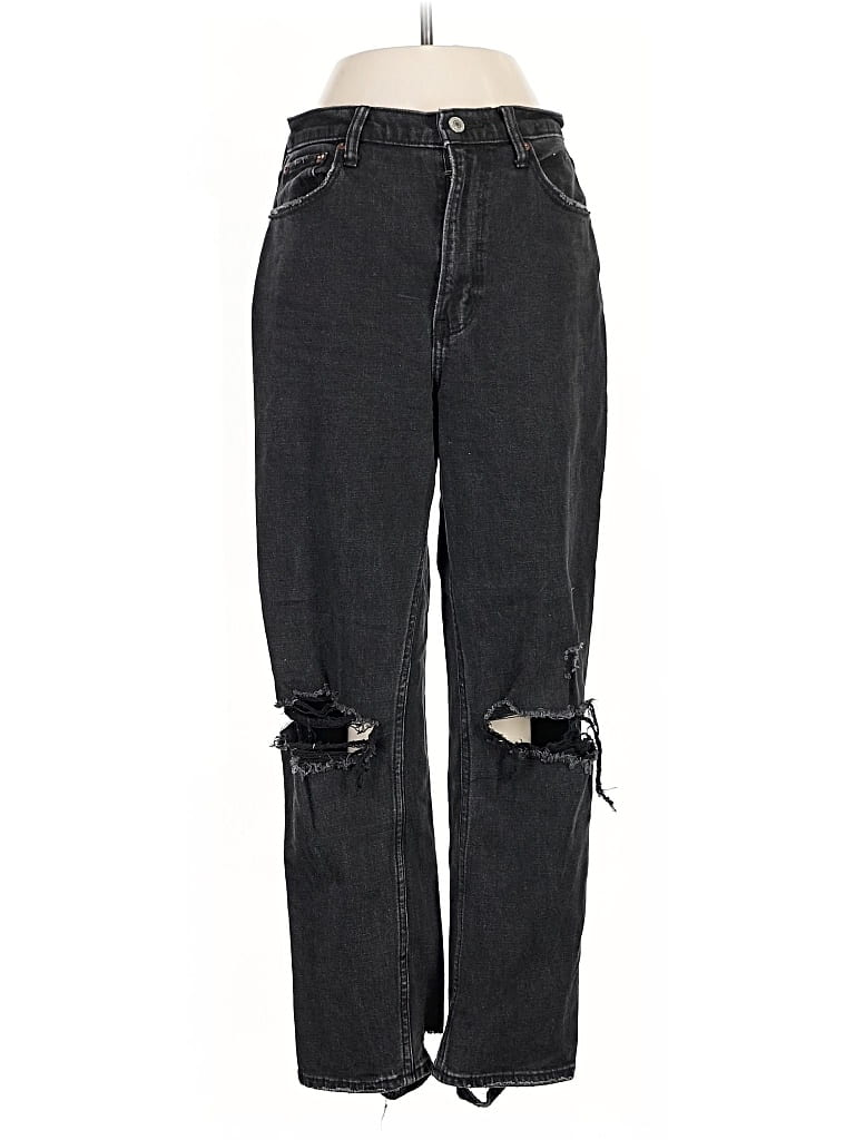Pre-owned Abercrombie & Fitch Jeans In Black
