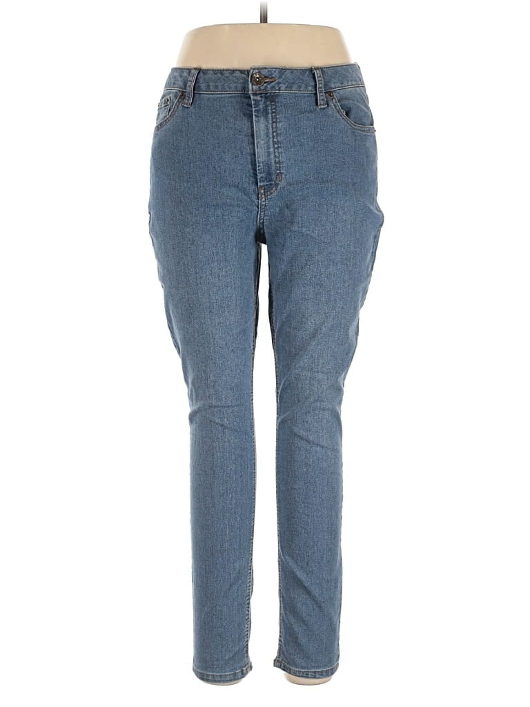 Pre-owned Natural Reflections Jeans In Blue
