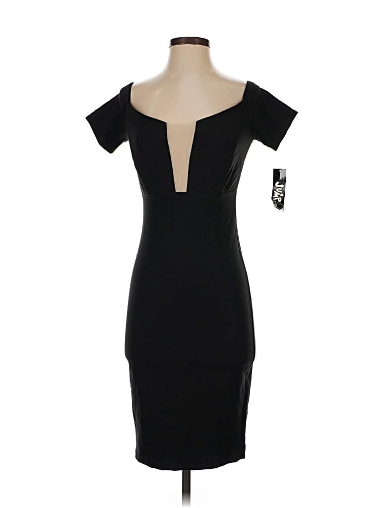 Jump Apparel Cocktail Dress In Black