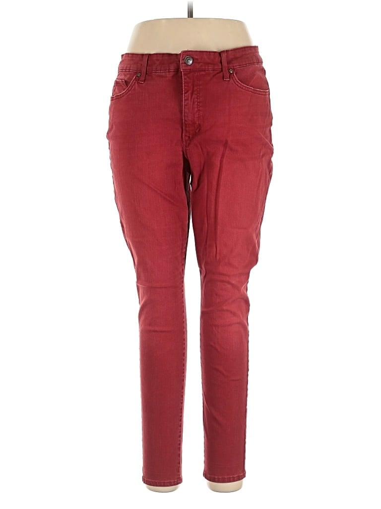 Pre-owned Gloria Vanderbilt Jeans In Red