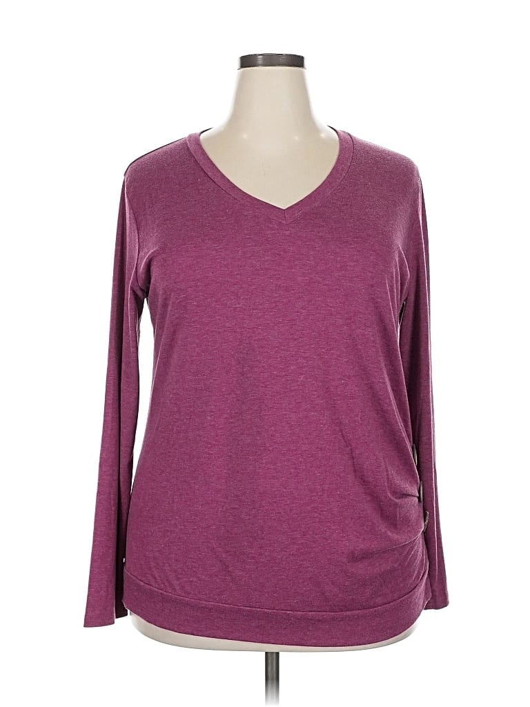 Pre-owned Unbranded Pullover Sweater In Purple