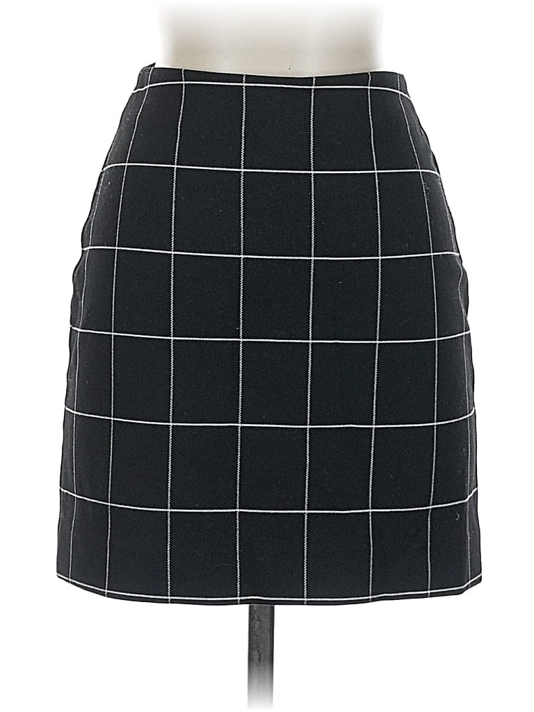 Pre-owned H&m Formal Skirt In Black