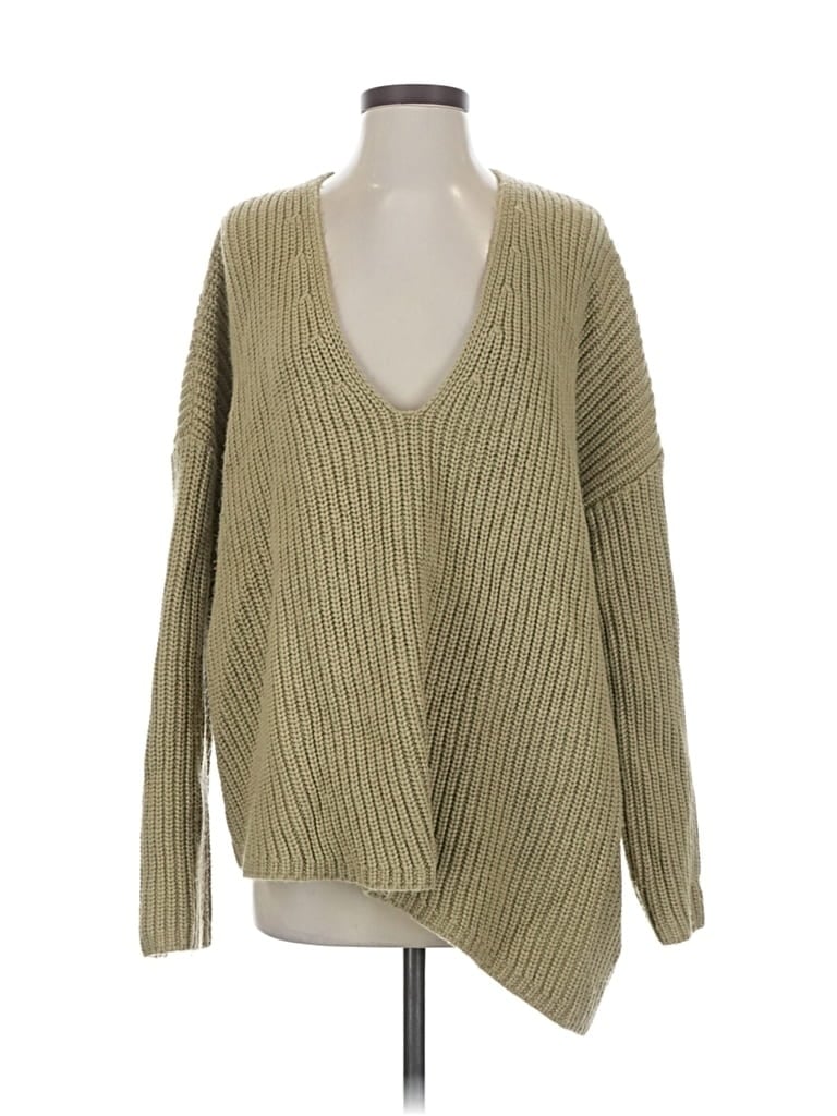 Pre-owned Weworewhat Pullover Sweater In Green